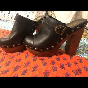Jeffrey Campbell Woodies Clogs